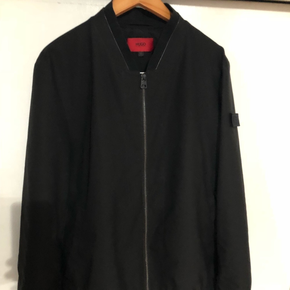 Hugo boss gas jacket with gamer patch L